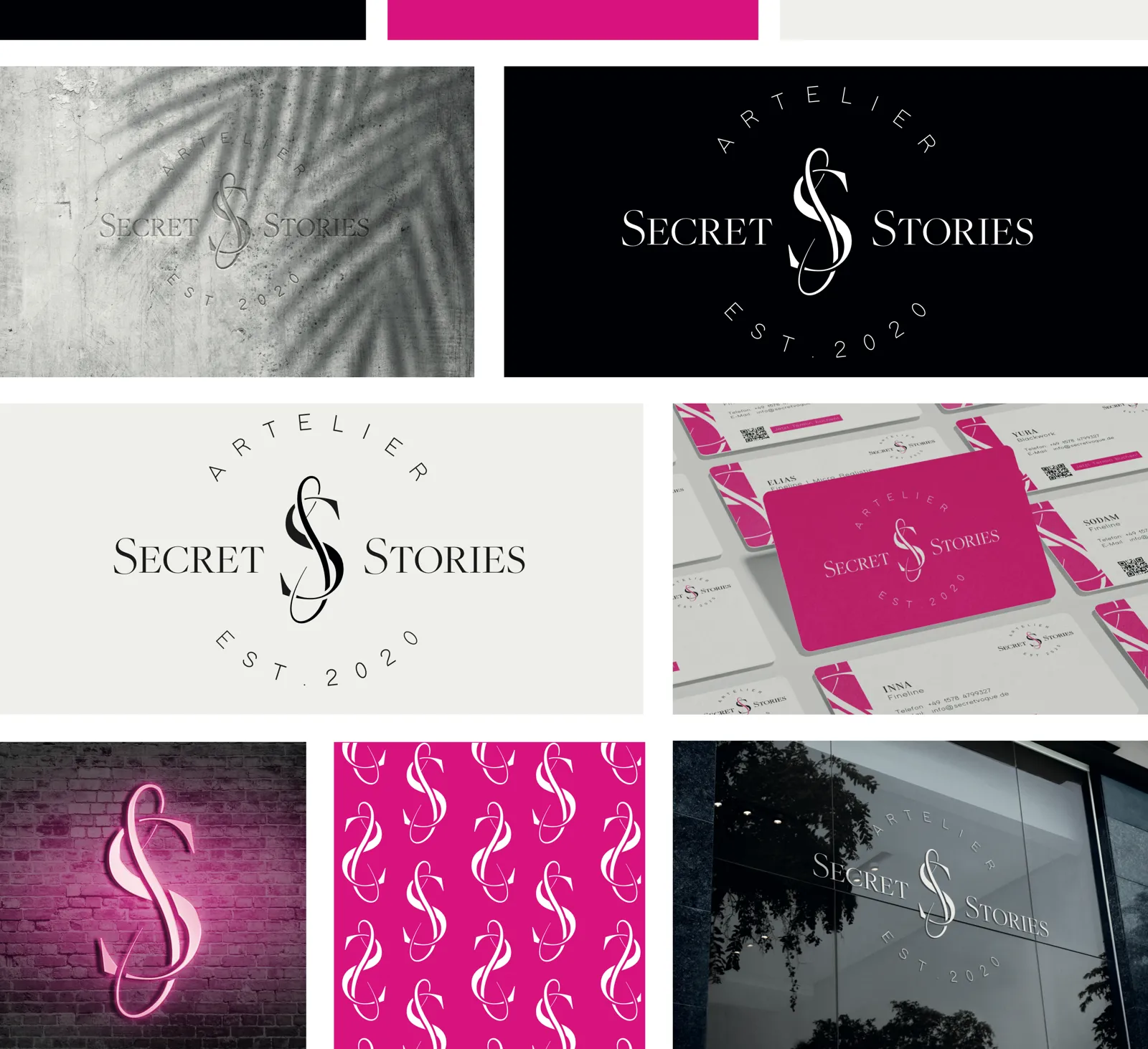 Neues Logo für Secret Stories – Projektansicht 3