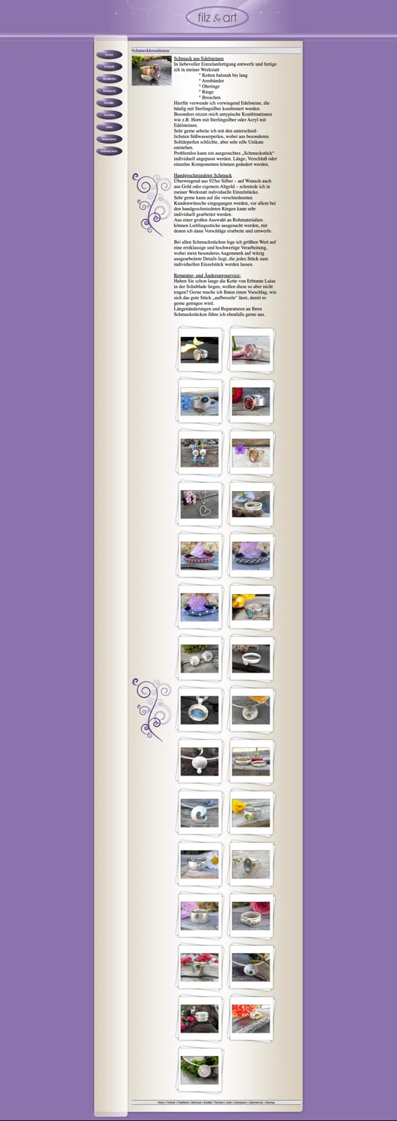 Andrea Zipperle – Webseiten Upgrade, Ansicht 3