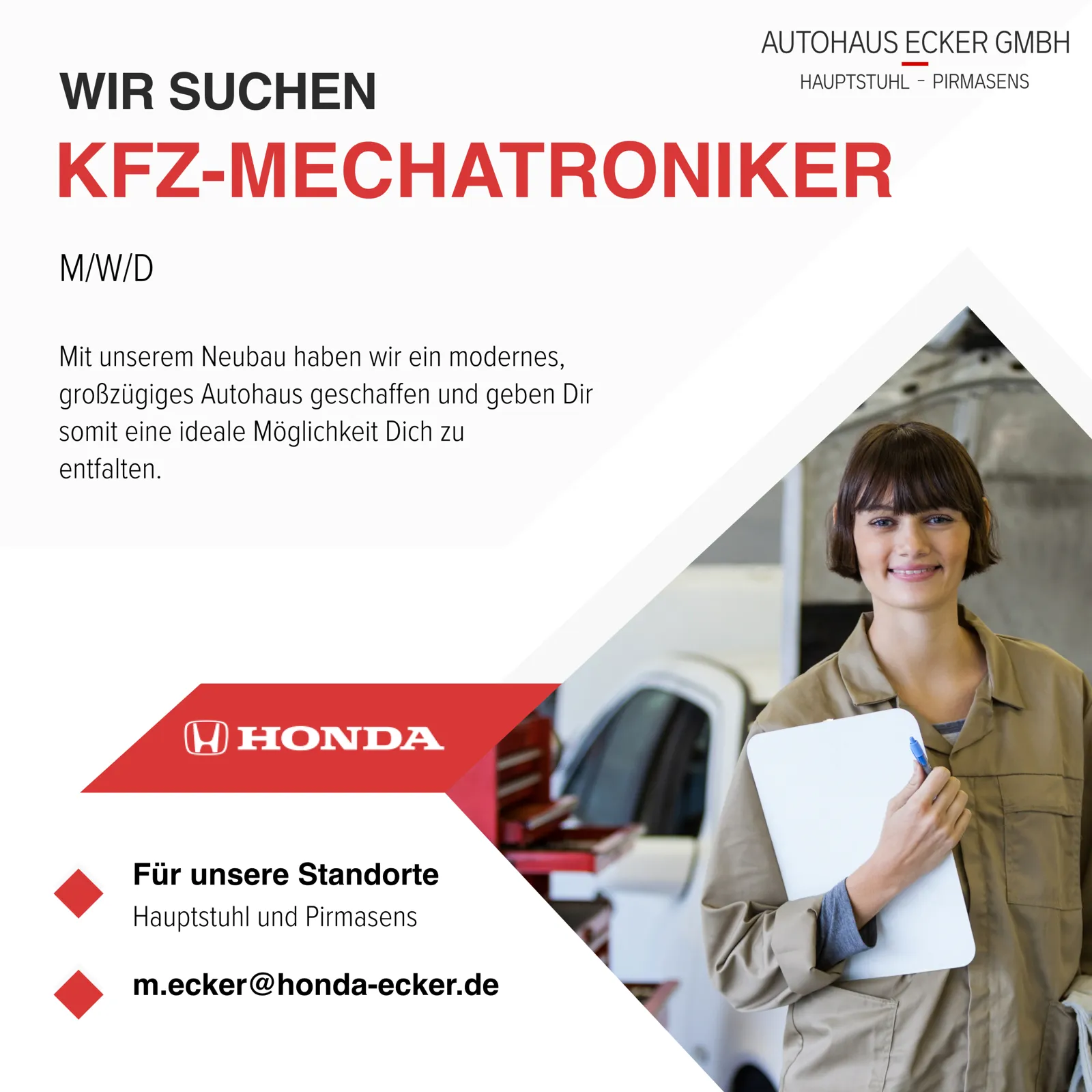 Social Ads für Honda Ecker – Projektansicht 6