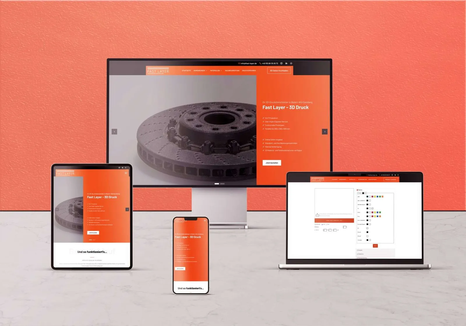 Fast Layer – 3D Druck OnlineShop