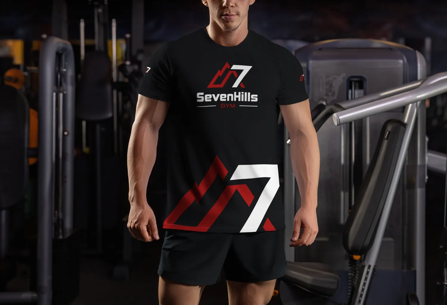 Logo für SevenHills Gym, Ansicht 3