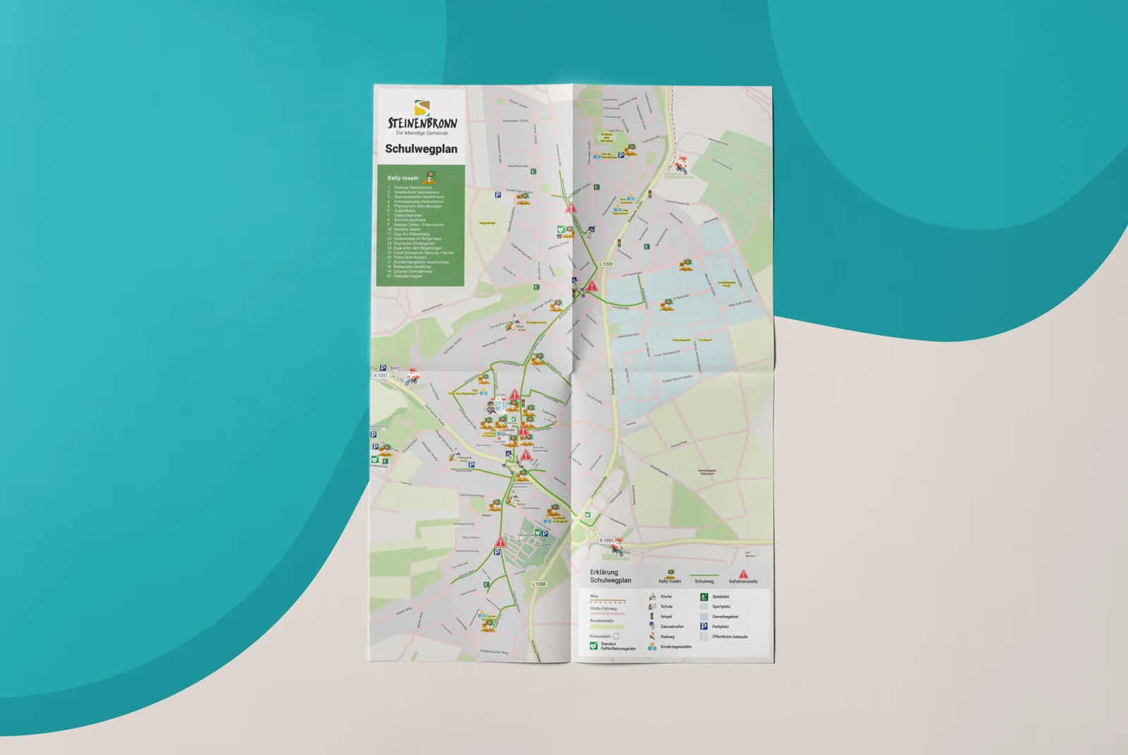 Schulwegplan-Steinenbronn – Projektansicht 3