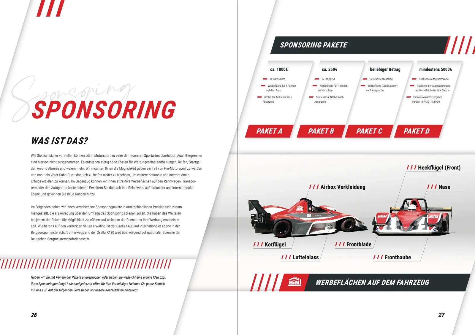 HIN Motorsport Broschüre – Projektansicht 4