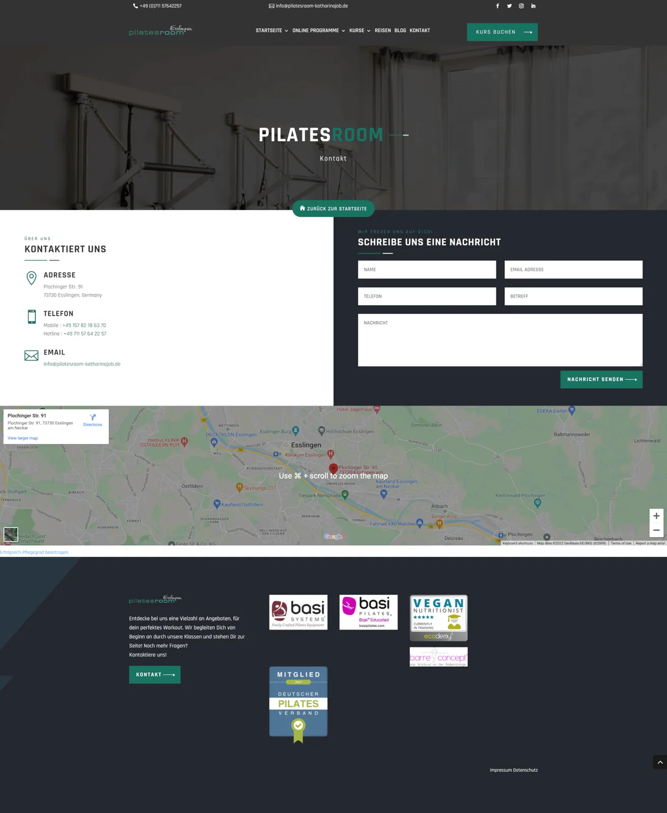 Pilatesroom Esslingen – Projektansicht 6