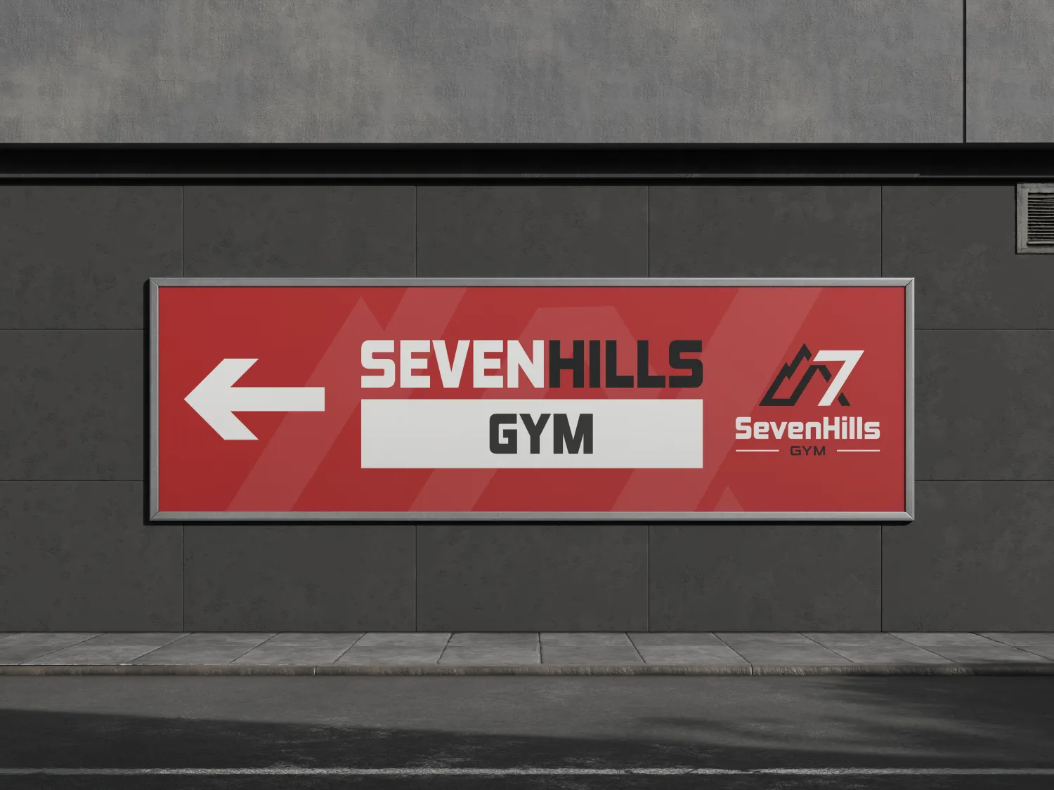Logo für SevenHills Gym – Projektansicht 6