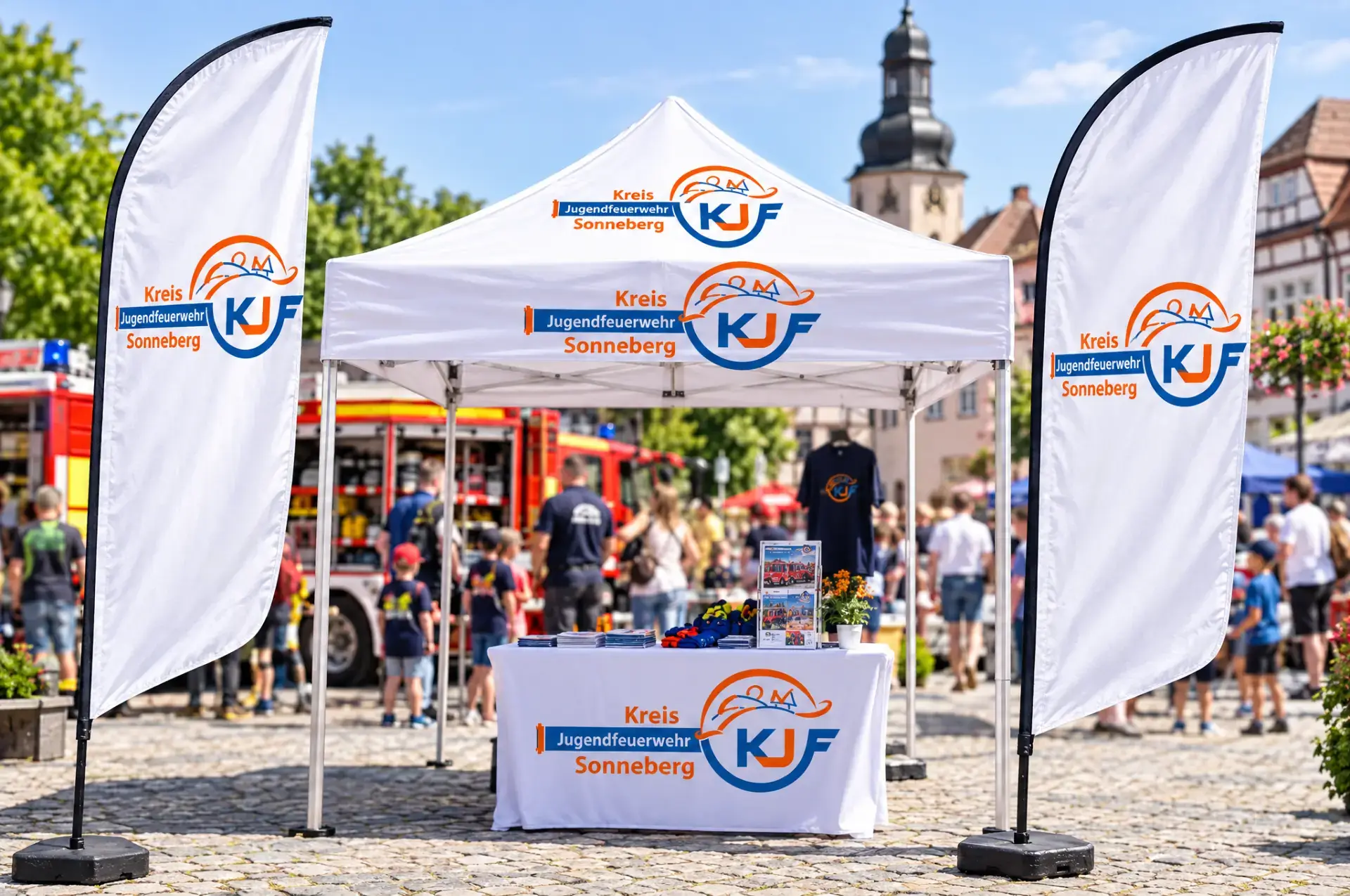 Logo für die Kreisjugendfeuerwehr Sonneberg – Projektansicht 3