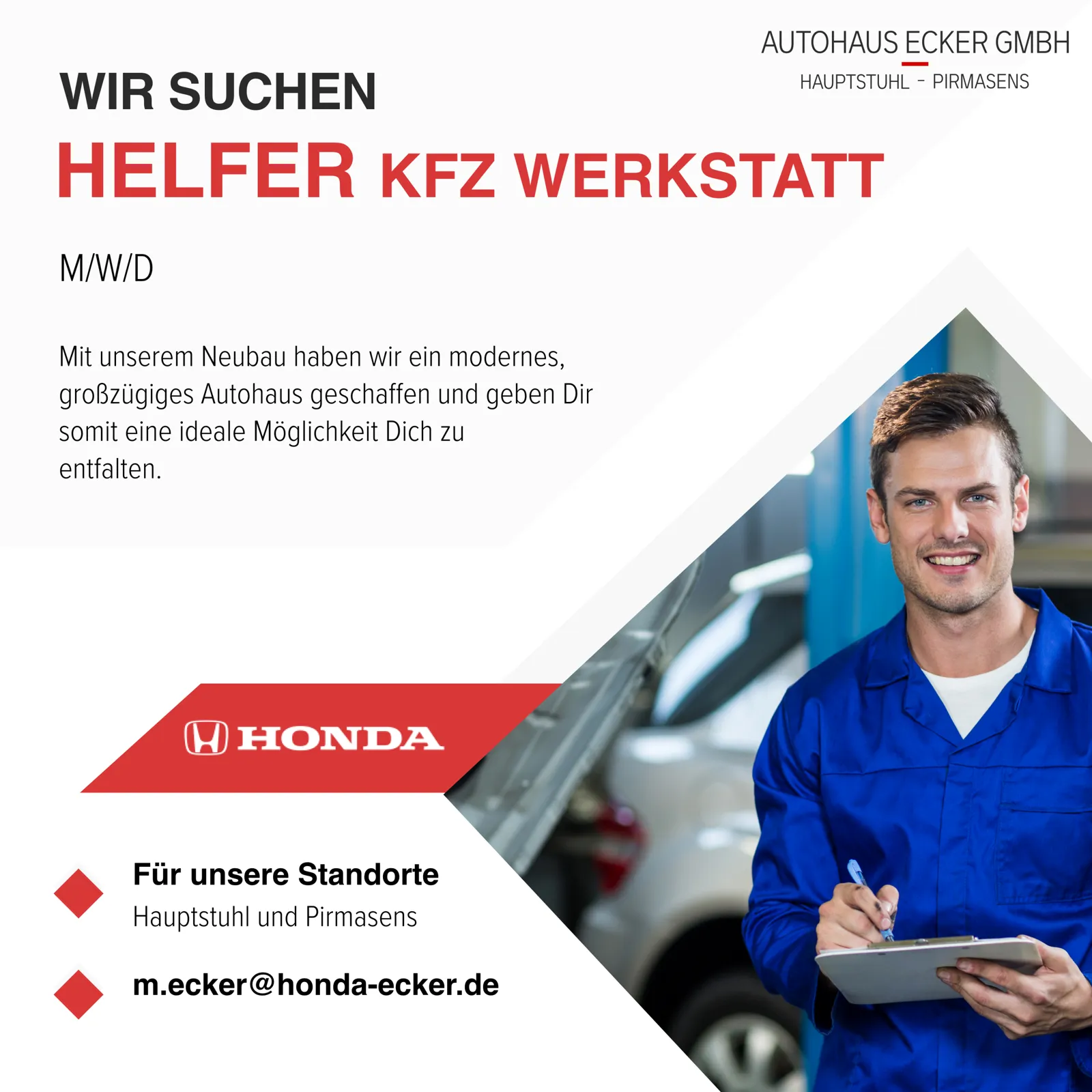 Social Ads für Honda Ecker – Projektansicht 4