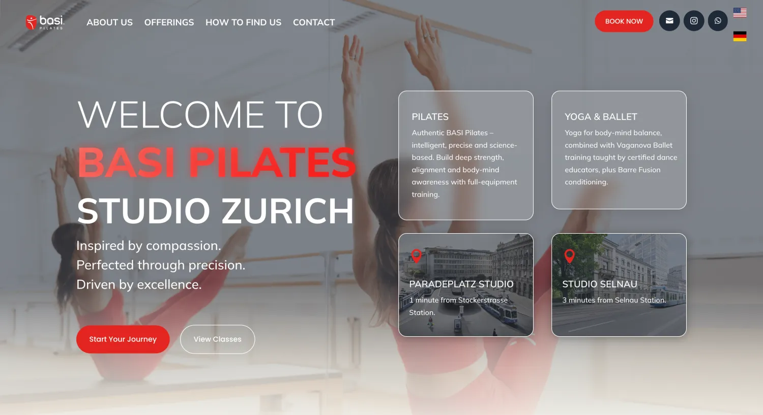 BASI Pilates Studio Zürich